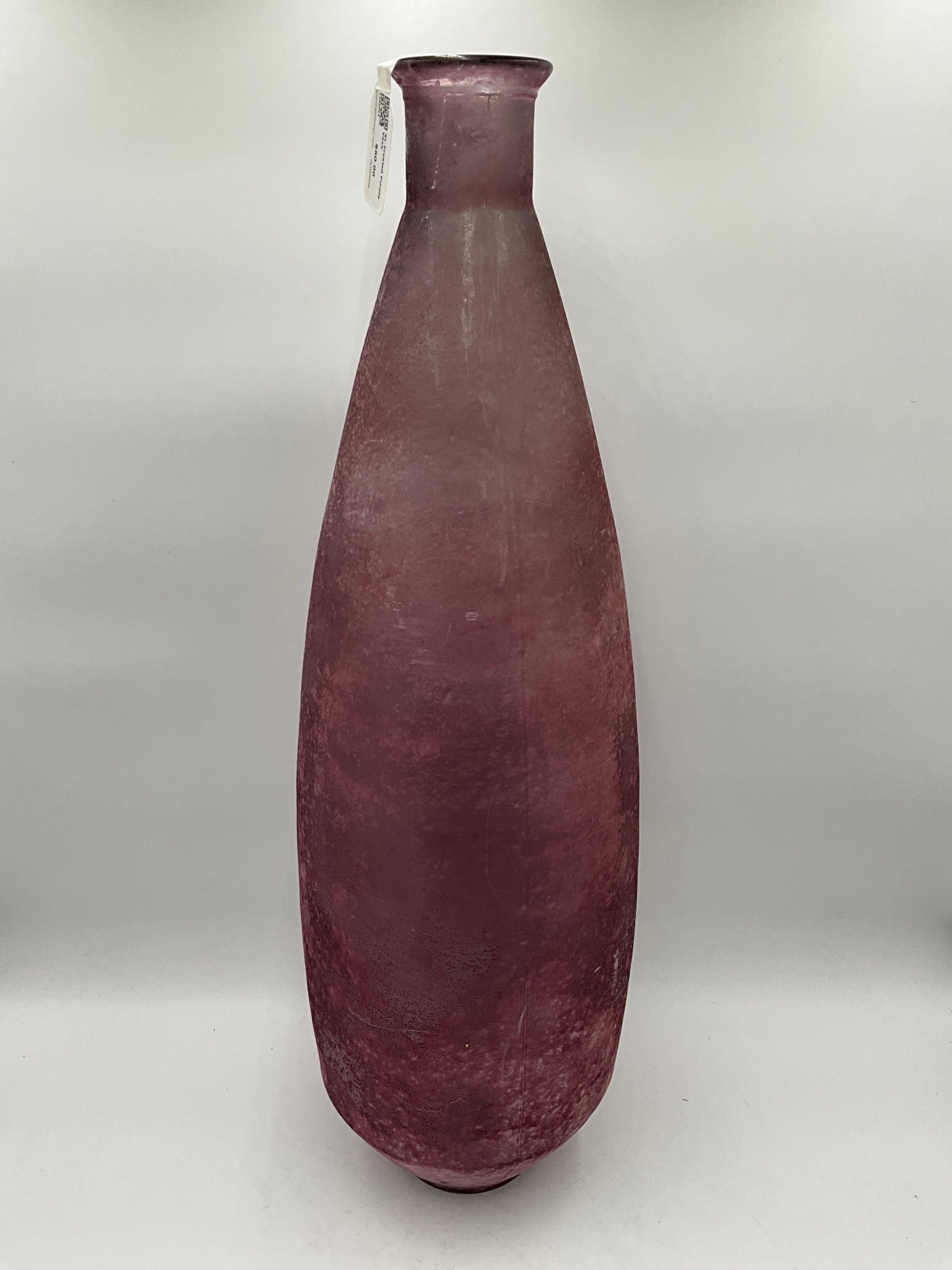 XL Frosted Purple Vase